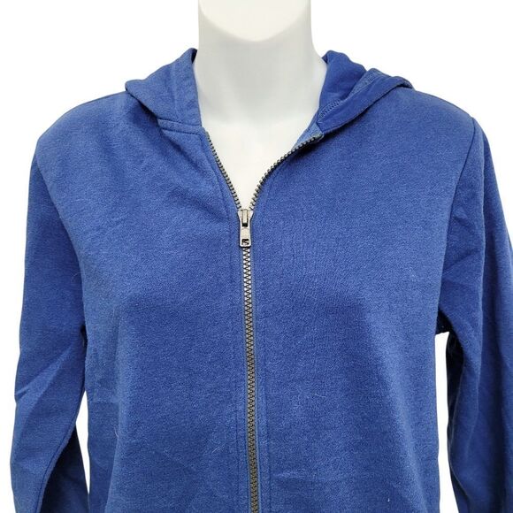 2/$20 Old Navy Blue Zipper Up Hoodie Jacket Size: Youth XL 14-16 - Picture 7 of 13